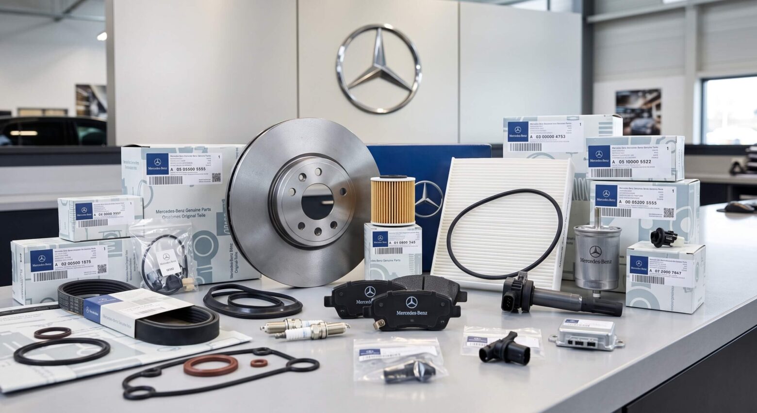genuine parts of mercedes benz